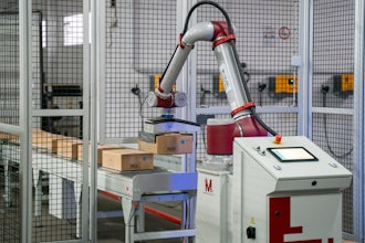 Robotic palletizers powered by OnRobot’s D:PLOY platform is an example of a complete, off-the-shelf robotic system that is pre-built, pre-configured, with immediate availability.