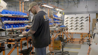 In-house arms production.