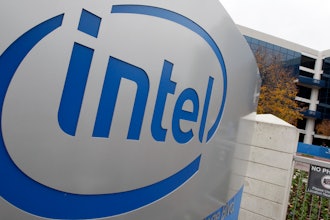 The Intel sign is shown at Intel headquarters in Santa Clara, Calif., Monday, Dec. 12, 2011.