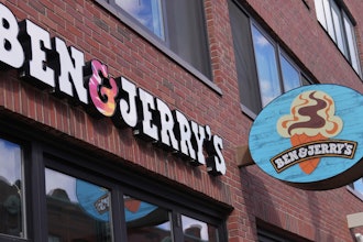 A Ben & Jerry's ice cream shop, Cambridge, Mass., Feb. 26, 2025.