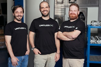 From left to right: Shahaf Finder, chief scientist; David Priev, CEO; and Assaf Peleg, CTO.