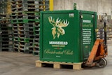 The 'Presidential Pack' is a crate of 1,461 beers from Moosehead Breweries.