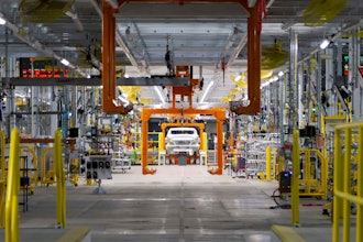 General Motors vehicle manufacturing floor.