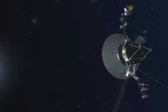 Voyager 1, shown in this illustration, has operated for decades thanks to a radioisotope power system.