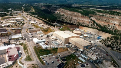 This undated file photo shows the Los Alamos National Laboratory in Los Alamos, N.M.