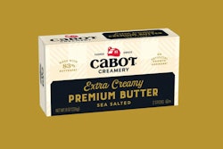 This image provided by Cabot Creamery shows a Cabot Creamery 8-ounce premium butter made with sea salt product. A recall was issued on March 26, 2025.