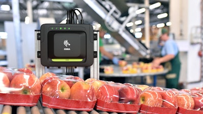 Zebra's technology on a packaging line.