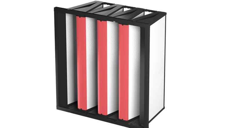 New Class of High Efficiency V-Bank Air Filters From: Aaf International ...