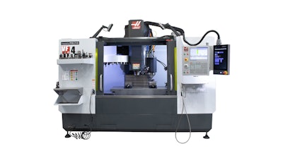 The integrated Haas CNC machine.