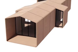 The Compact House is made using ultra-high-performance concrete.