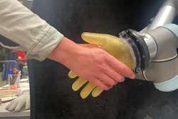 Scientists have developed a low-cost, durable, highly-sensitive robotic ‘skin’ that can be added to robotic hands like a glove, enabling robots to detect information about their surroundings in a way that’s similar to humans.