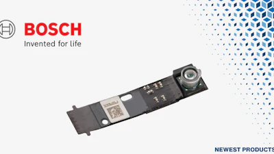 Bosch electronic camera module with lens on technical circuit board