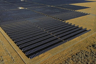 A solar farm sits in Mona, Utah, on Aug. 9, 2022.