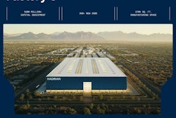 Rendering of Hadrian's Announced Facility in Mesa, AZ.
