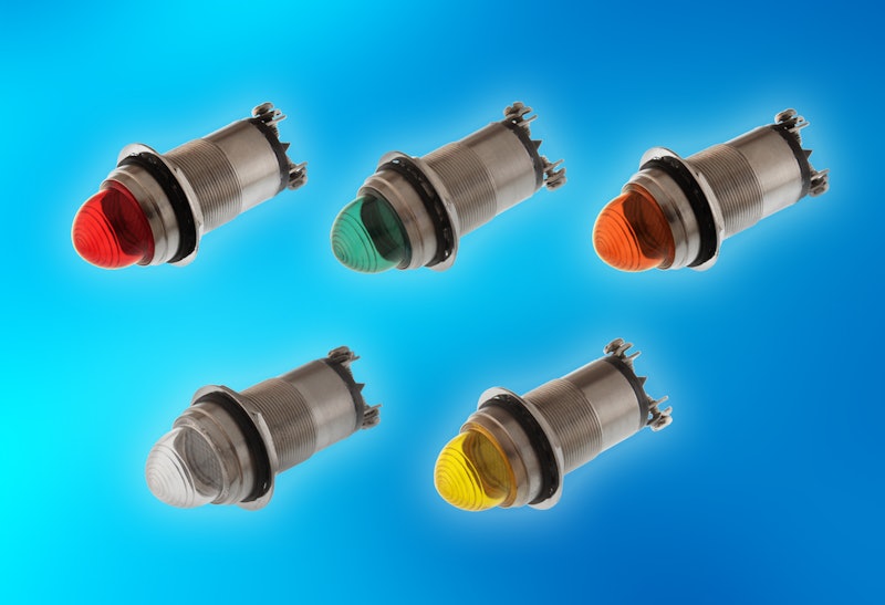 1-Inch Metal Panel-Mount LED Indicators From: LEDtronics | Industrial ...