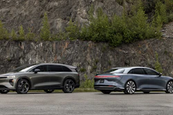 The Lucid Air and Lucid Gravity SUV are both assembled at Lucid's factory in Arizona.
