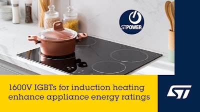 STMicroelectronics IGBTs for appliances.