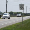 Vehicles drive along Mitchaw Road past Pacesetter Park Thursday, Aug. 7, 2025, in Sylvania Township, Ohio.