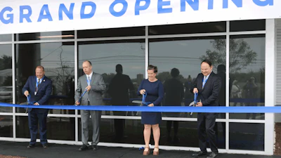 Grand opening of the new Schutz facility in Kenosha.