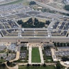 The Pentagon, the headquarters for the U.S. Department of Defense, is seen from the air, Aug. 20, 2025, in Arlington, Va.