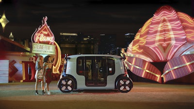Amazon-Zoox robotaxis are beginning to give free rides through parts of Las Vegas as part of its driverless service's launch.