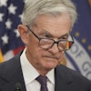 Federal Reserve Chairman Jerome Powell during a news conference in Washington, Sept. 17, 2025.
