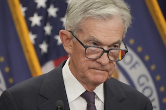 Federal Reserve Chairman Jerome Powell during a news conference in Washington, Sept. 17, 2025.