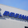 The Boeing logo is displayed at the company's factory, Sept. 24, 2024, in Renton, Wash.