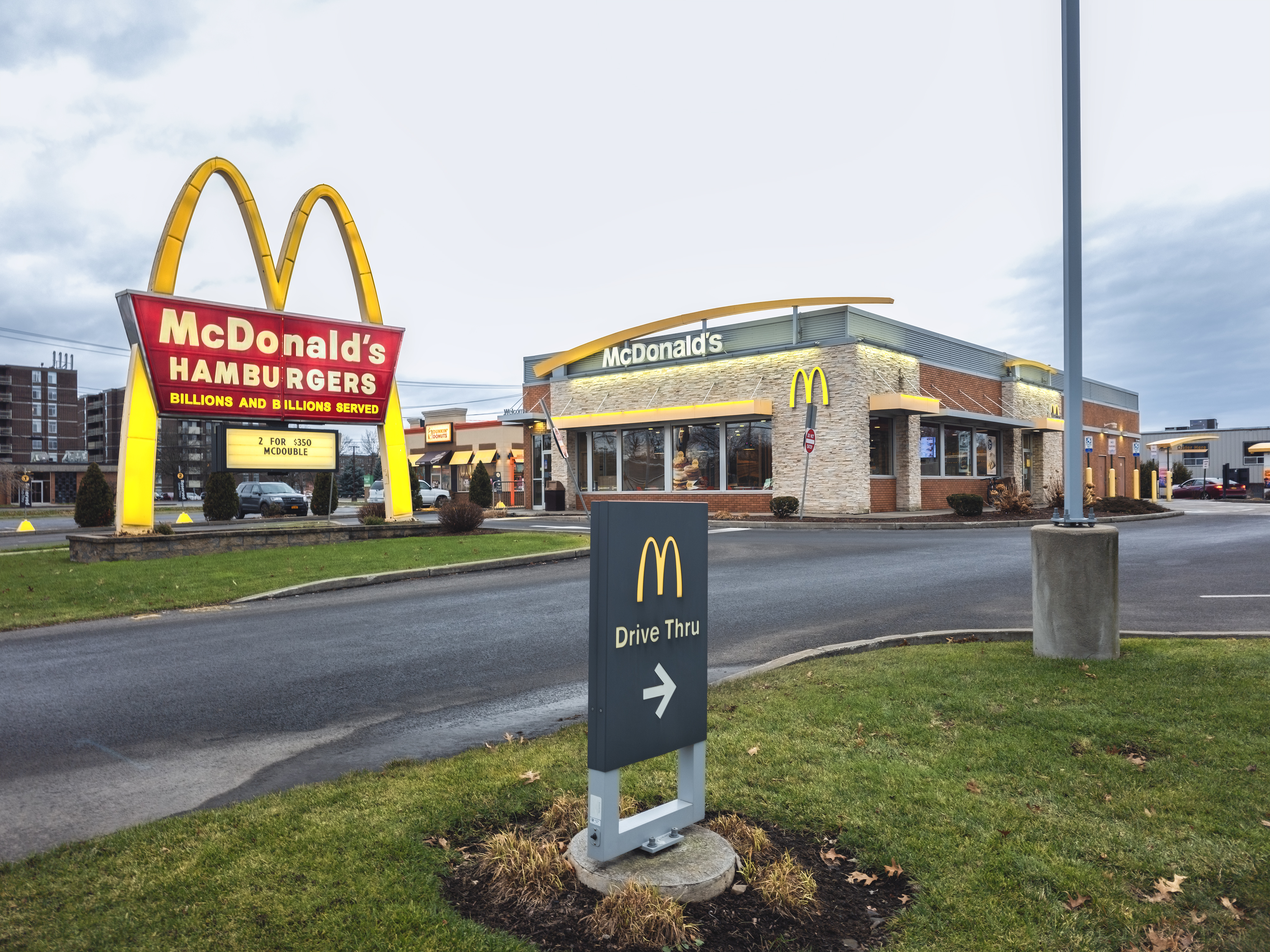 A McDonald's location in Rome, N.Y.