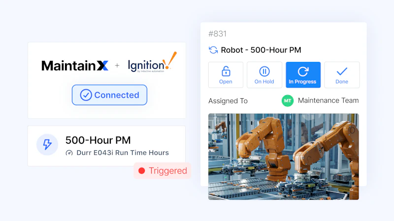 MaintainX, Inductive Automation Integration Turns Equipment Data Into ...