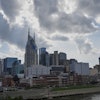 The Nashville, Tenn. skyline is seen July 15, 2025.