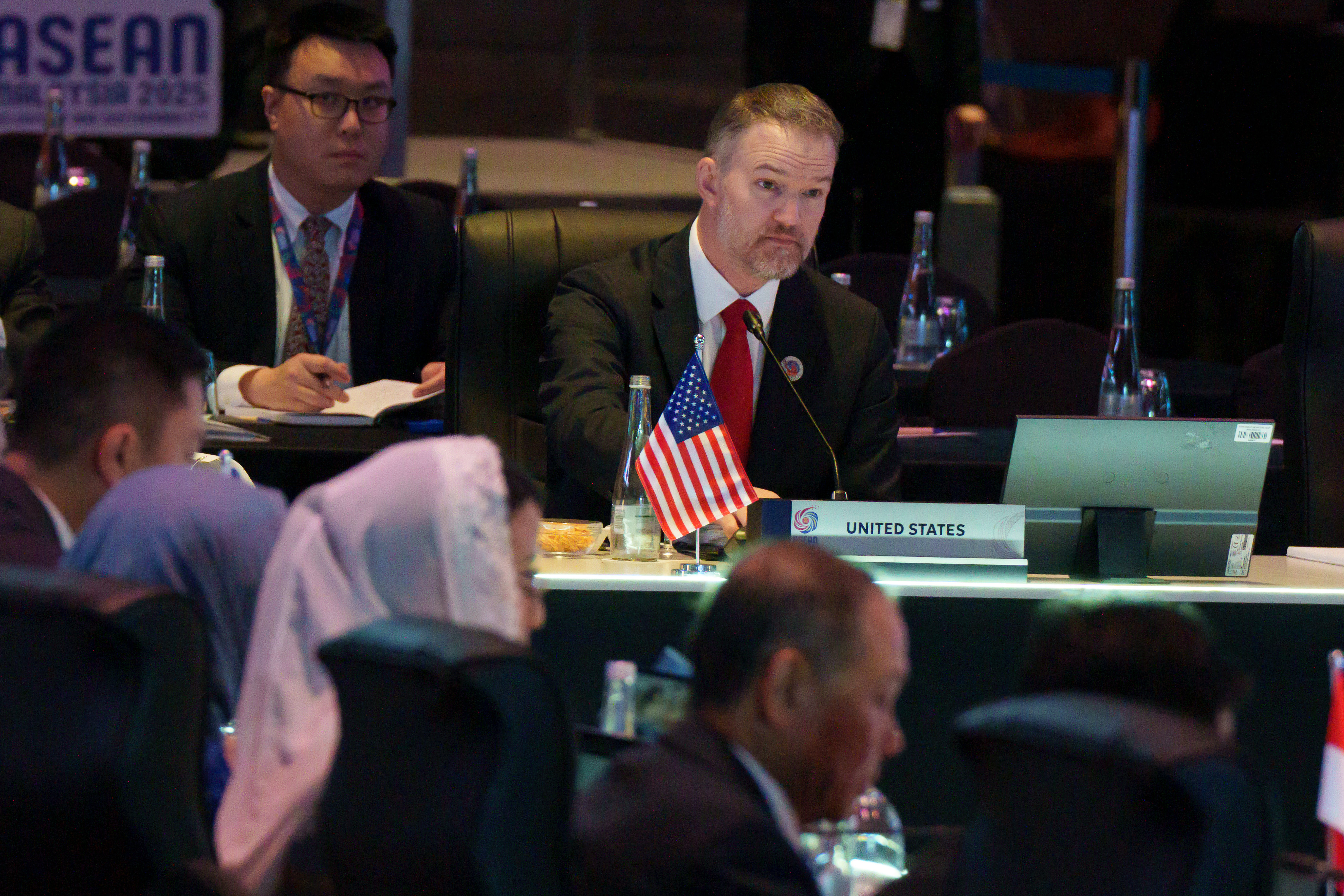 U.S. Trade Representative Jamieson Greer attends the ASEAN Economic Ministers' Meeting in Kuala Lumpur, Sept. 24, 2025.