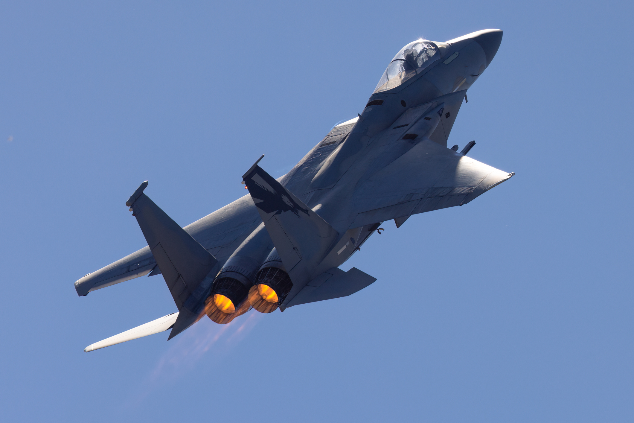 F-15 Eagle fighter jet.