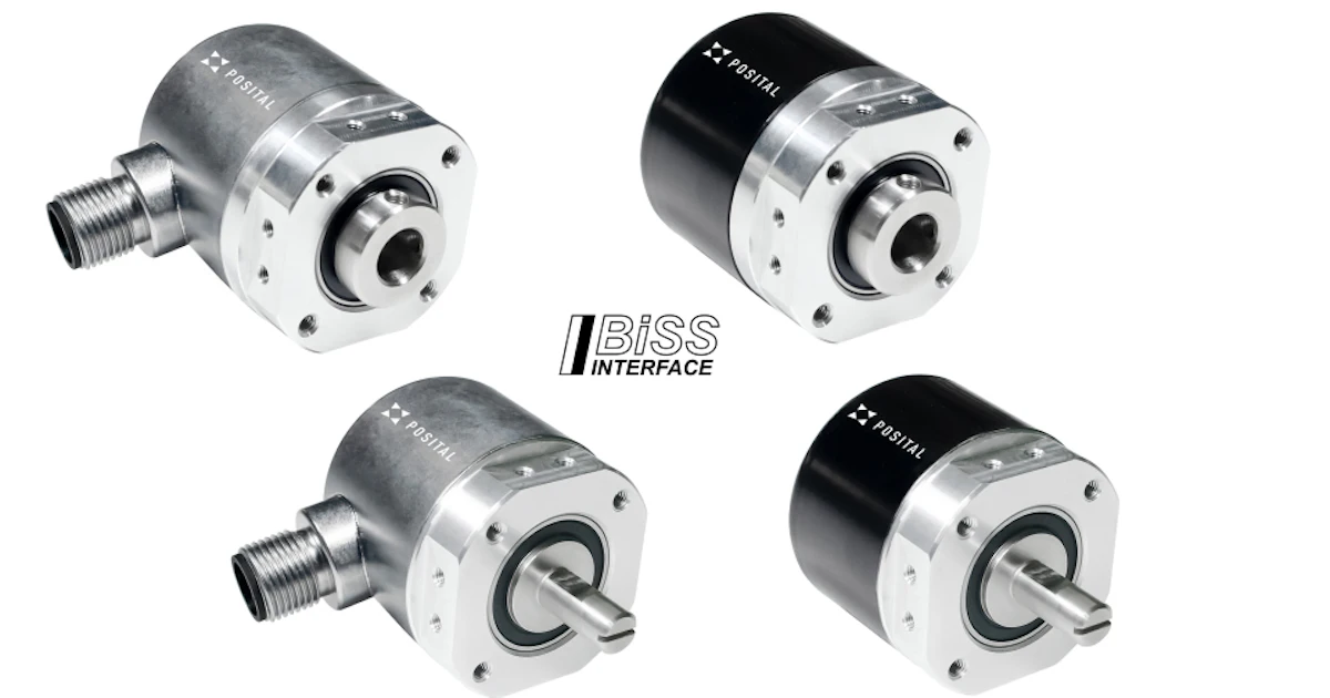 Posital Precision Magnetic Encoders Available with Communications ...
