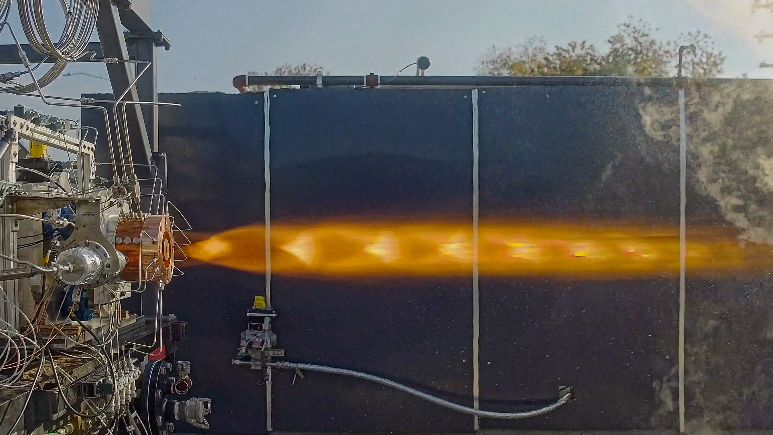 Venus Aerospace RDRE Hot Fire Test.
