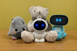 This image provided by The Public Interest Network shows artificial intelligence-powered toys tested by consumer advocates at PIRG.