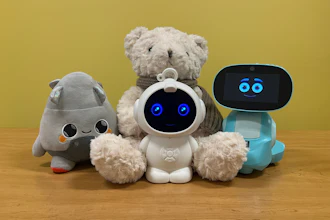 This image provided by The Public Interest Network shows artificial intelligence-powered toys tested by consumer advocates at PIRG.