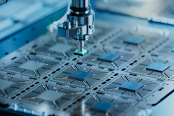 Semiconductor packaging process.