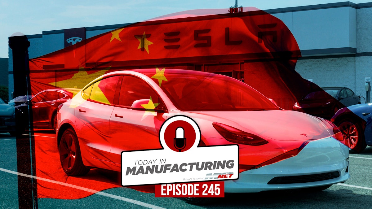 Tesla Says No Chinese Components; Final Penny Pressed; Ford's Amazon Move | Today in Manufacturing Ep. 245