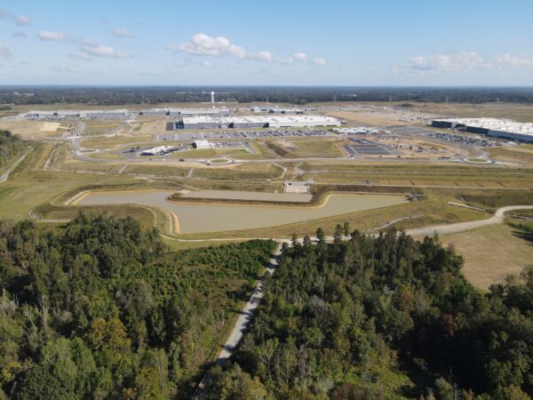 Toyota's new battery plant in Liberty, North Carolina.