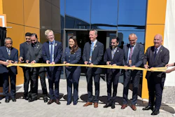 Ribbon-cutting at ContiTech hydraulics plant, Aguascalientes, Mexico.