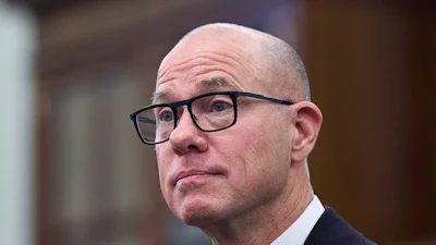 Bryan Bedford, President Donald Trump's nominee to run the Federal Aviation Administration, testifies at the Senate Commerce, Science, and Transportation Committee on Capitol Hill in Washington, Wednesday, June 11, 2025.