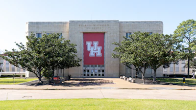 Ezekiel W. Cullen building on the University of Houston campus.