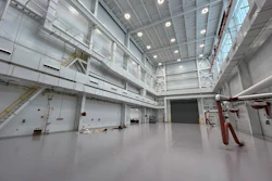 Lockheed Martin's new integration space.