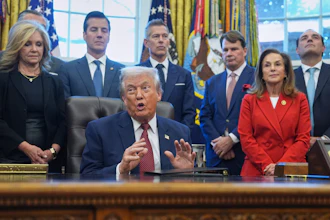 President Donald Trump speaks during an event on fuel economy standards in the Oval Office of the White House, Wednesday, Dec. 3, 2025, in Washington.