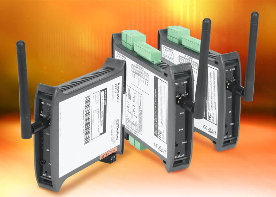Figure 1: To add convenient wireless I/O capabilities to any PLC, SCADA, or hardwired system, AutomationDirect offers the Define Instruments Twin Link wireless point-to-point system, which delivers exceptionally flexible signal handling and simple configuration.