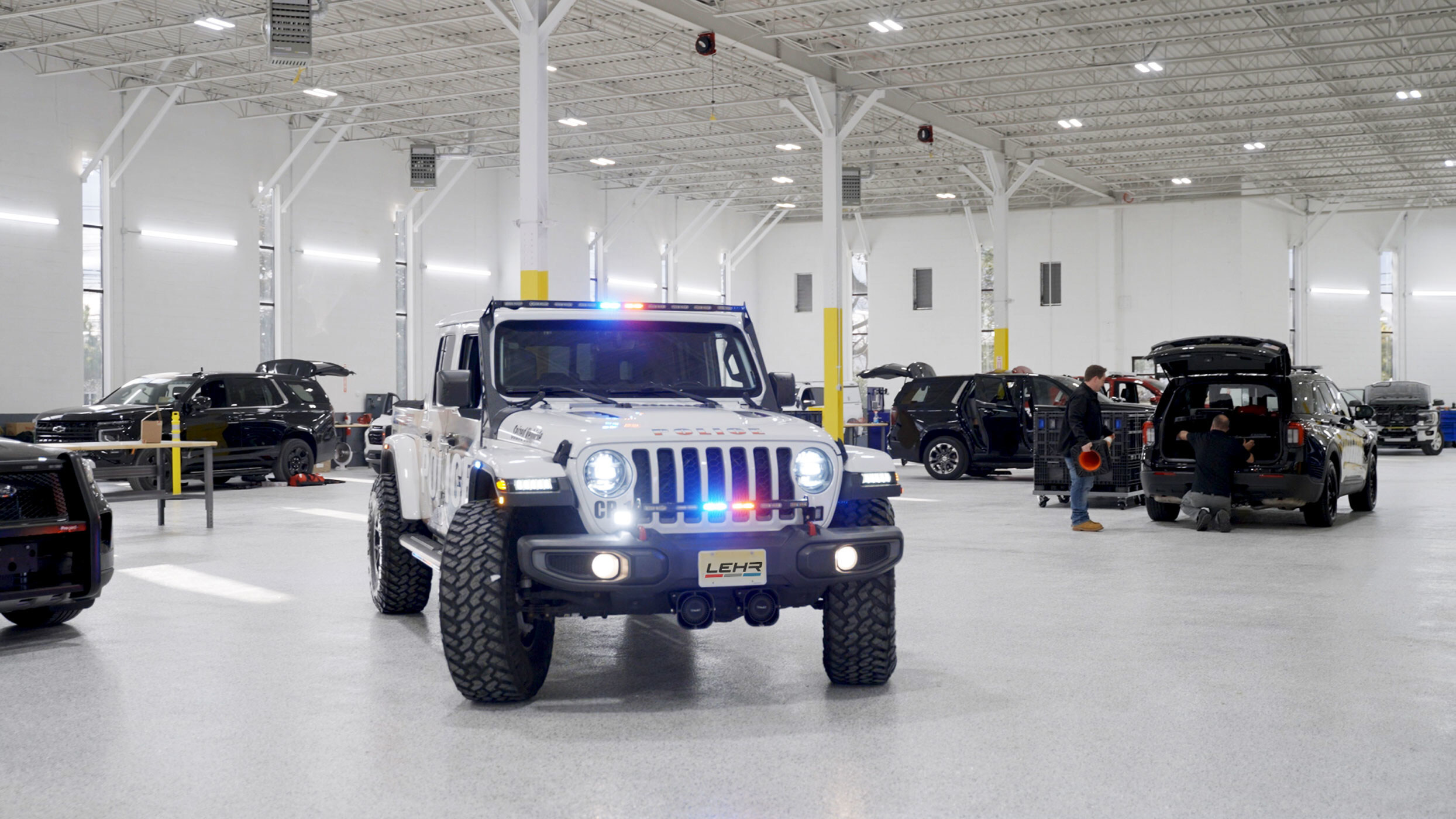 Emergency Vehicle Upfitter LEHR Opens New U.S. Manufacturing Facility