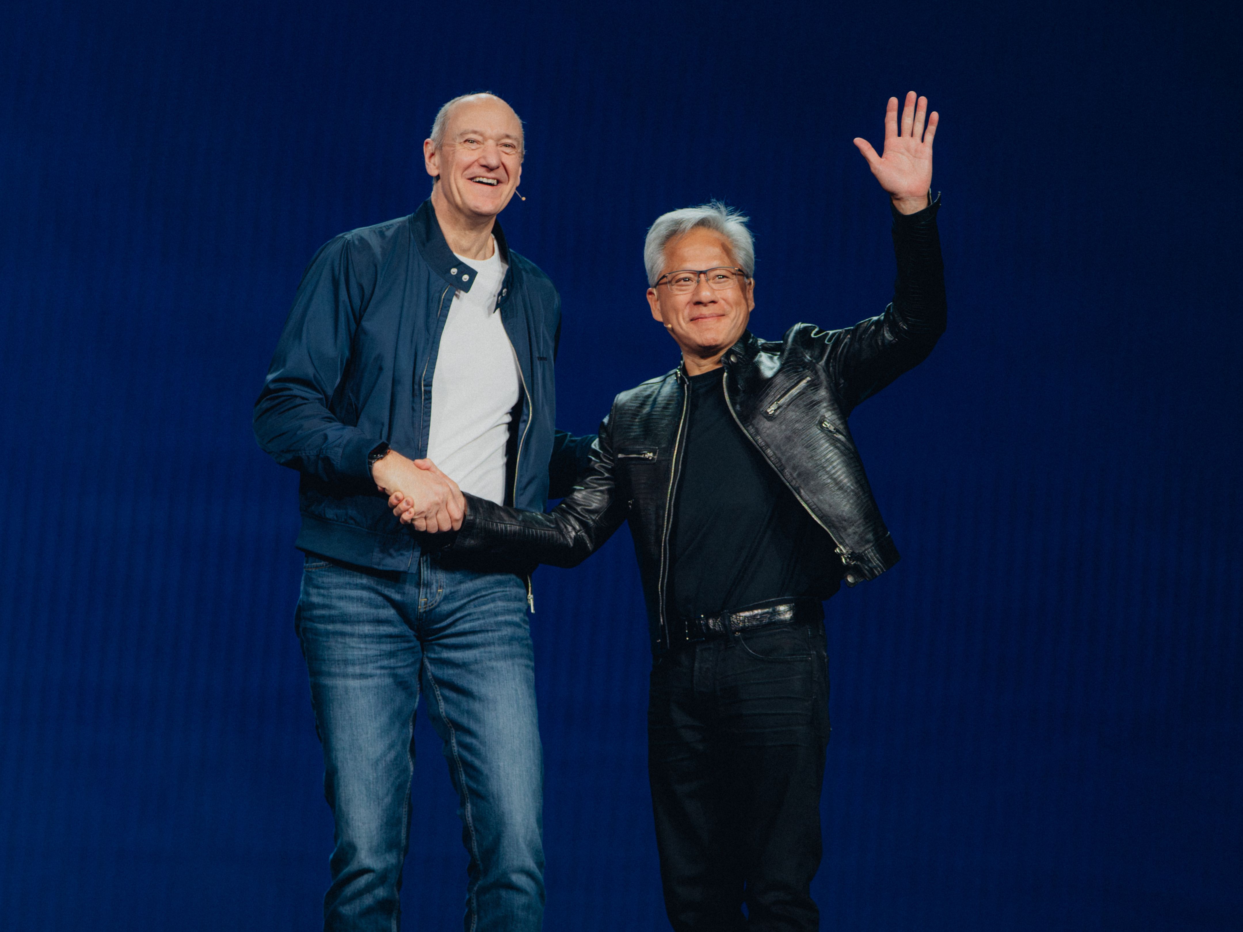 CES 2026: Nvidia founder and CEO Jensen Huang (right) and Siemens AG President and CEO Roland Busch expanding their partnership to build the Industrial AI Operating System.