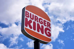 This is the sign outside a Burger King in Erie, Pa., on Monday, Sept. 8, 2025.