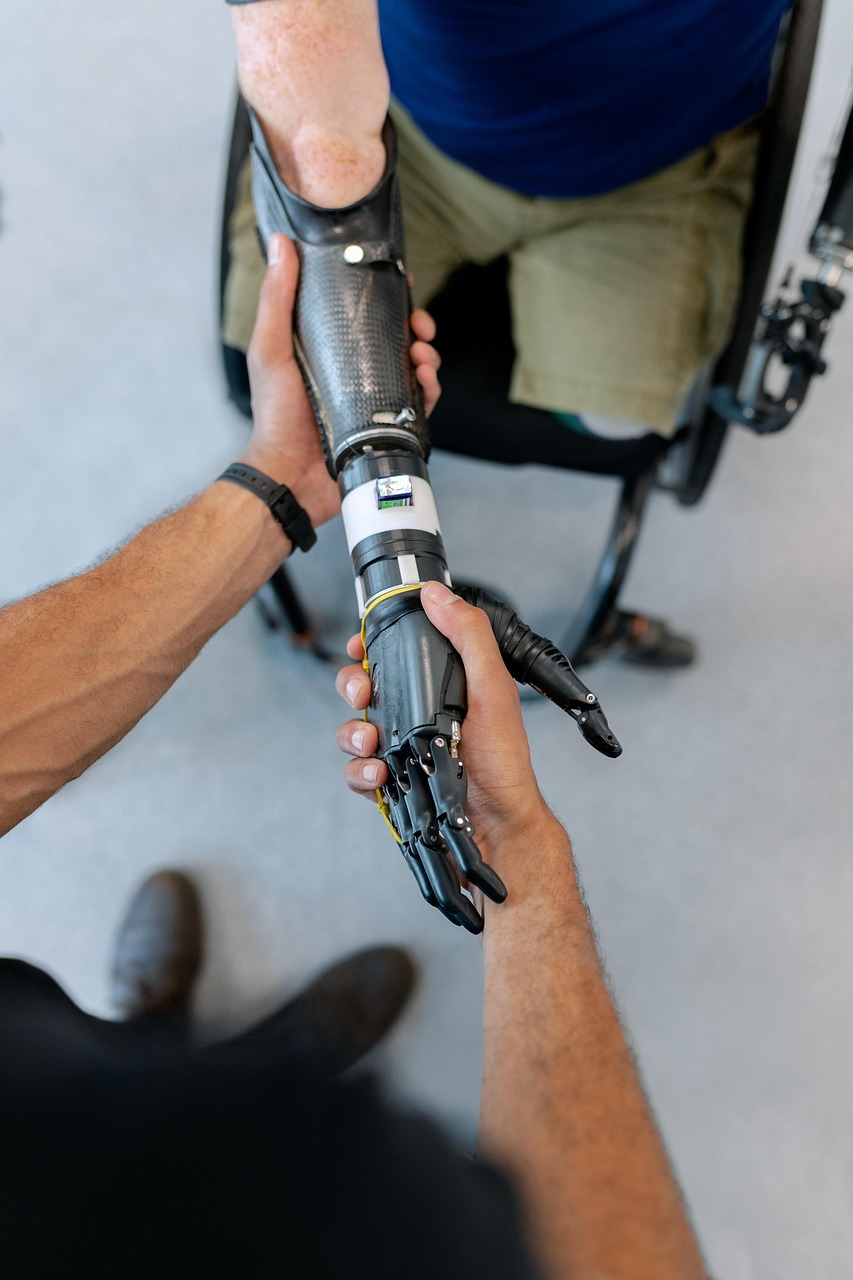 Permanent magnet motors and actuators are also used in robotic prosthetics.